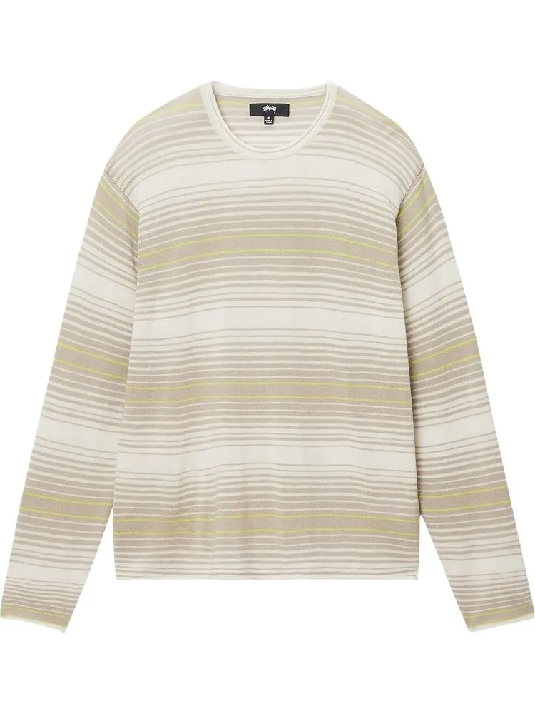 Свитер Stussy Horizontal Stripe 'Natural' — изображение 1 из 2, загар
