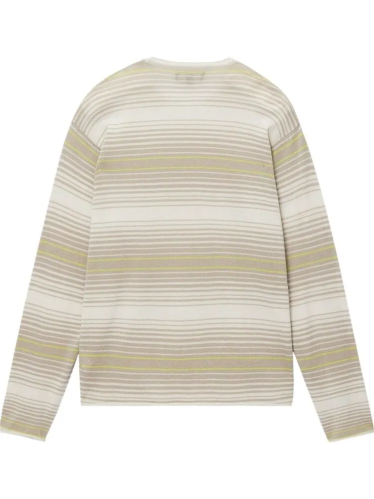 Свитер Stussy Horizontal Stripe 'Natural' — изображение 2 из 2, загар