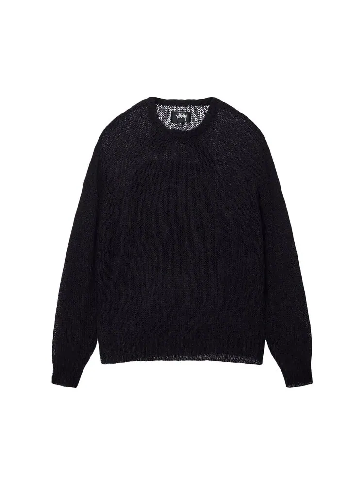 Свитер Stussy Loose Knit 'Black' — изображение 1 из 2, черный