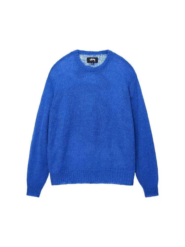 Свитер Stussy Loose Knit 'Blue' — изображение 1 из 2, синий