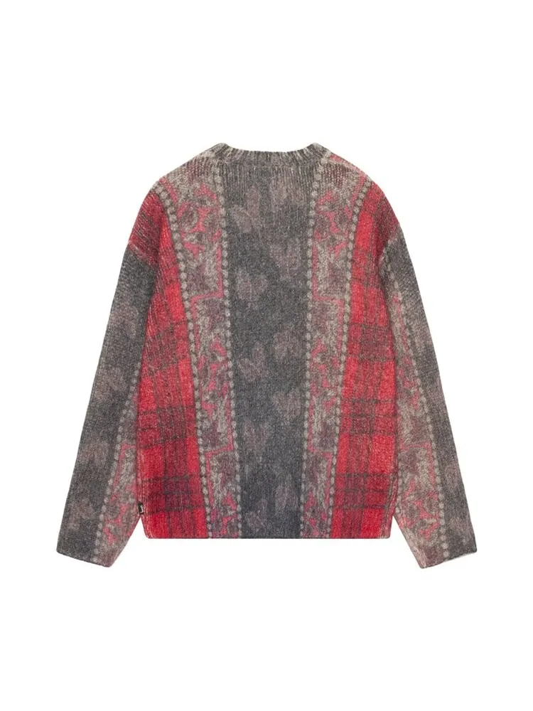 Свитер Stussy Mixed Print Alpaca 'Multicolor' — изображение 2 из 2, мульти