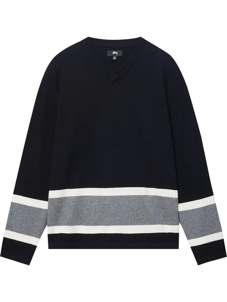 Свитер Stussy Hockey 'Black' — изображение 1 из 2, черный