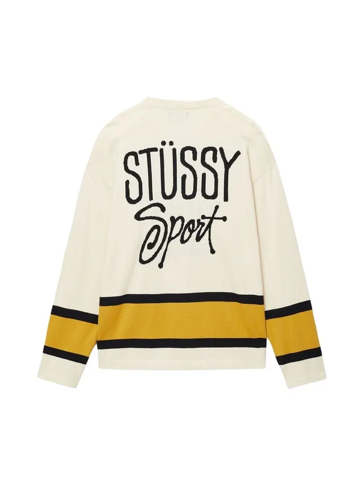Свитер Stussy Hockey 'Natural' — изображение 2 из 2, загар