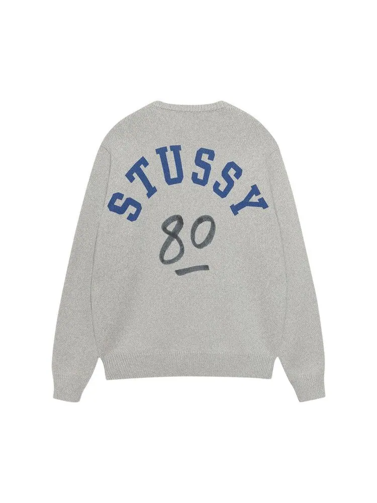 Свитер Stussy Handwritten Sweater — изображение 2 из 2, серый