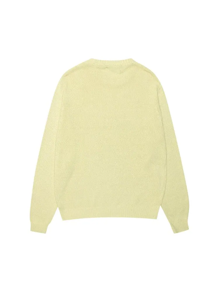 Свитер Stussy Surf Team Sweater, Faded Lime — изображение 2 из 2, зеленый