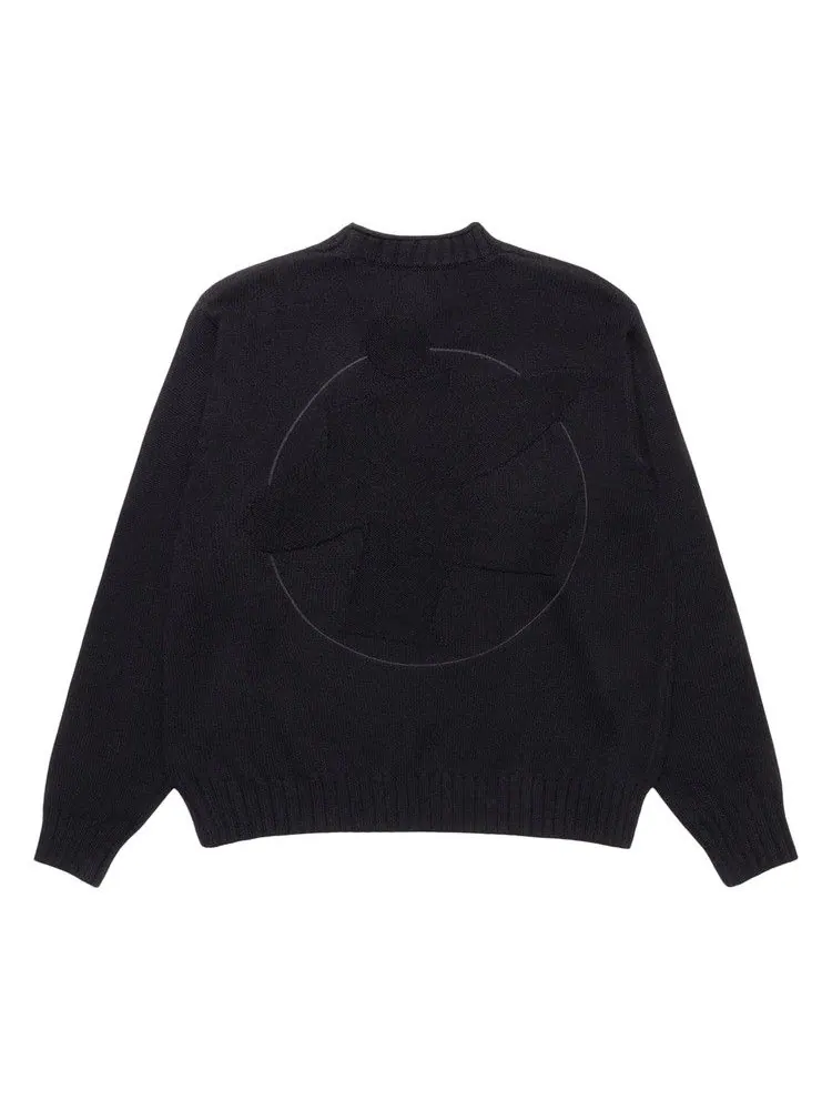 Свитер Stussy Surfman Mock Sweater — изображение 2 из 2, черный