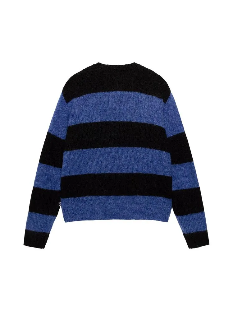 Свитер Stussy Big Stripe Crew — изображение 2 из 2, синий