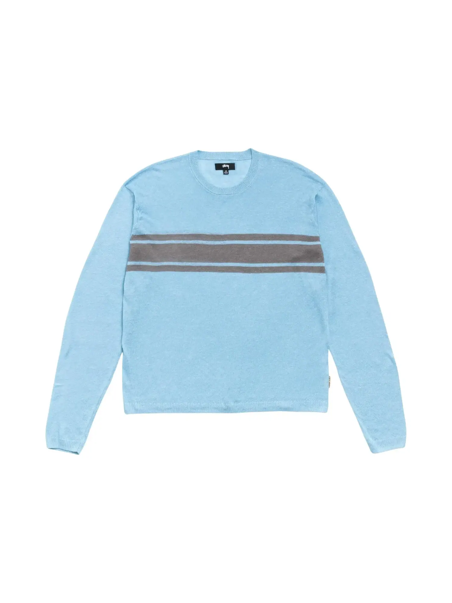 Легкий полосатый свитер Stussy — изображение 1 из 2, синий