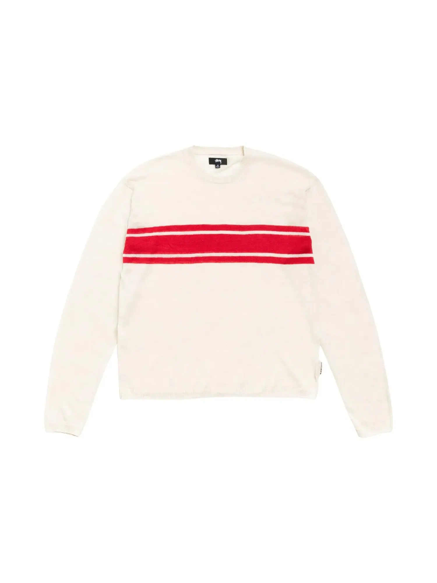 Легкий полосатый свитер Stussy — изображение 1 из 2, кость