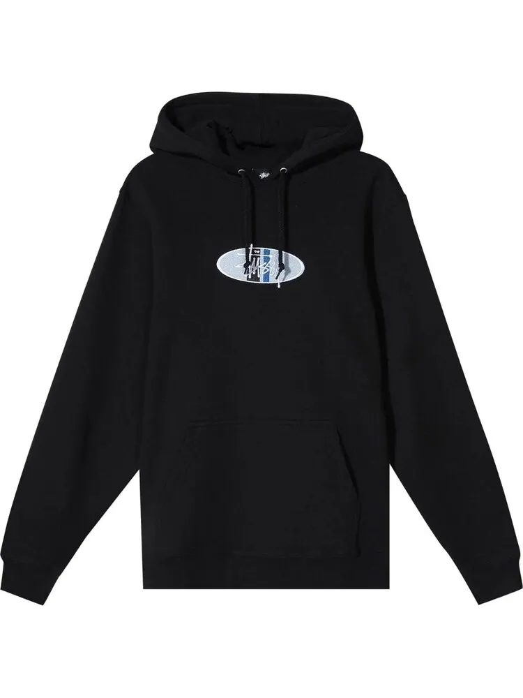 Худи Stussy 2 Bar App. Hoodie 'Black' — изображение 1 из 2, черный