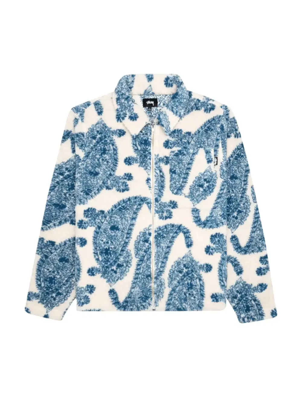 Куртка Stussy Big Paisley Full Zip Sherpa
