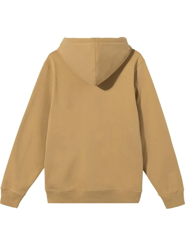 Толстовка Stussy Basic Applique Hood 'Khaki' — изображение 2 из 2, загар