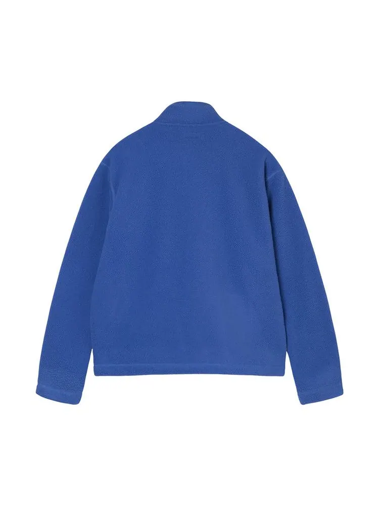 Толстовка Stussy Half Zip Mock Neck — изображение 2 из 2, серый
