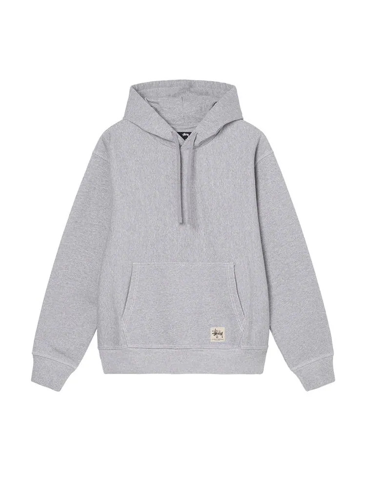 Толстовка Stussy Contrast Stitch Label Hood — изображение 1 из 2, серый