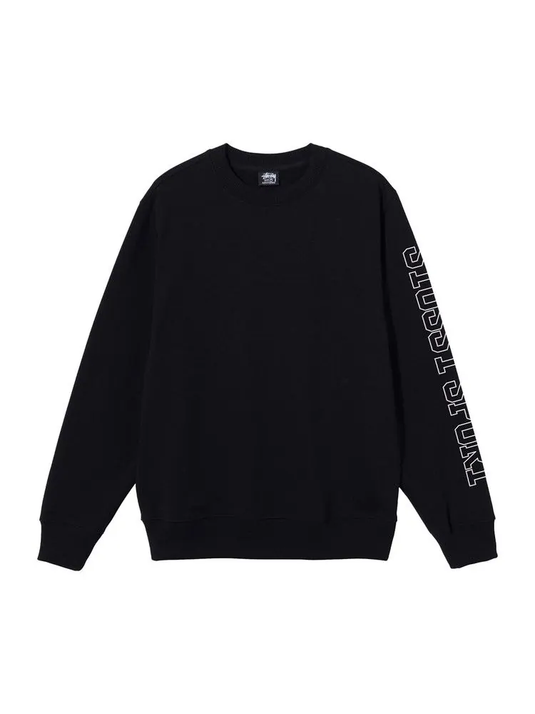 Свитер Stussy Sport App. Crew — изображение 1 из 1, черный