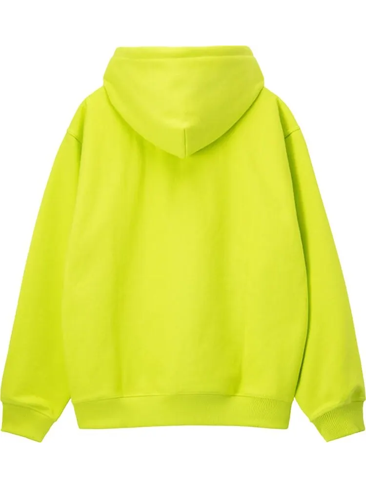 Худи Stussy Stock Logo Applique Hoodie 'Keylime' — изображение 2 из 2, зеленый