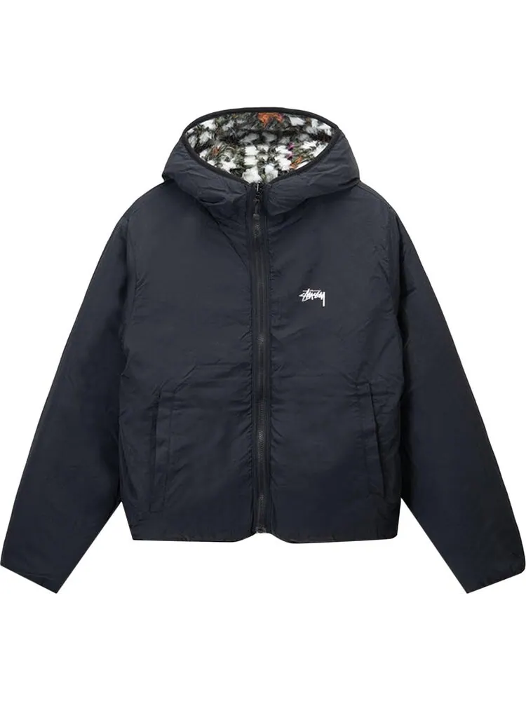 Куртка Stussy Pattern Sherpa Jacket 'Natural' — изображение 3 из 3, бежевый
