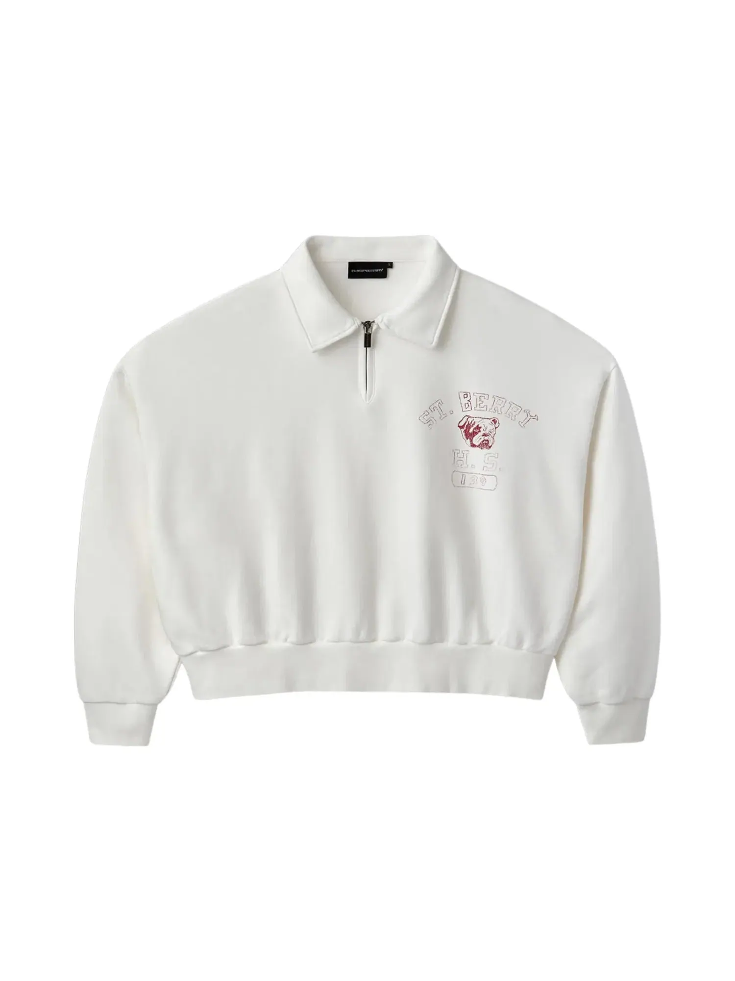Свитшот GV Gallery RB Half Zip — изображение 1 из 2, белый