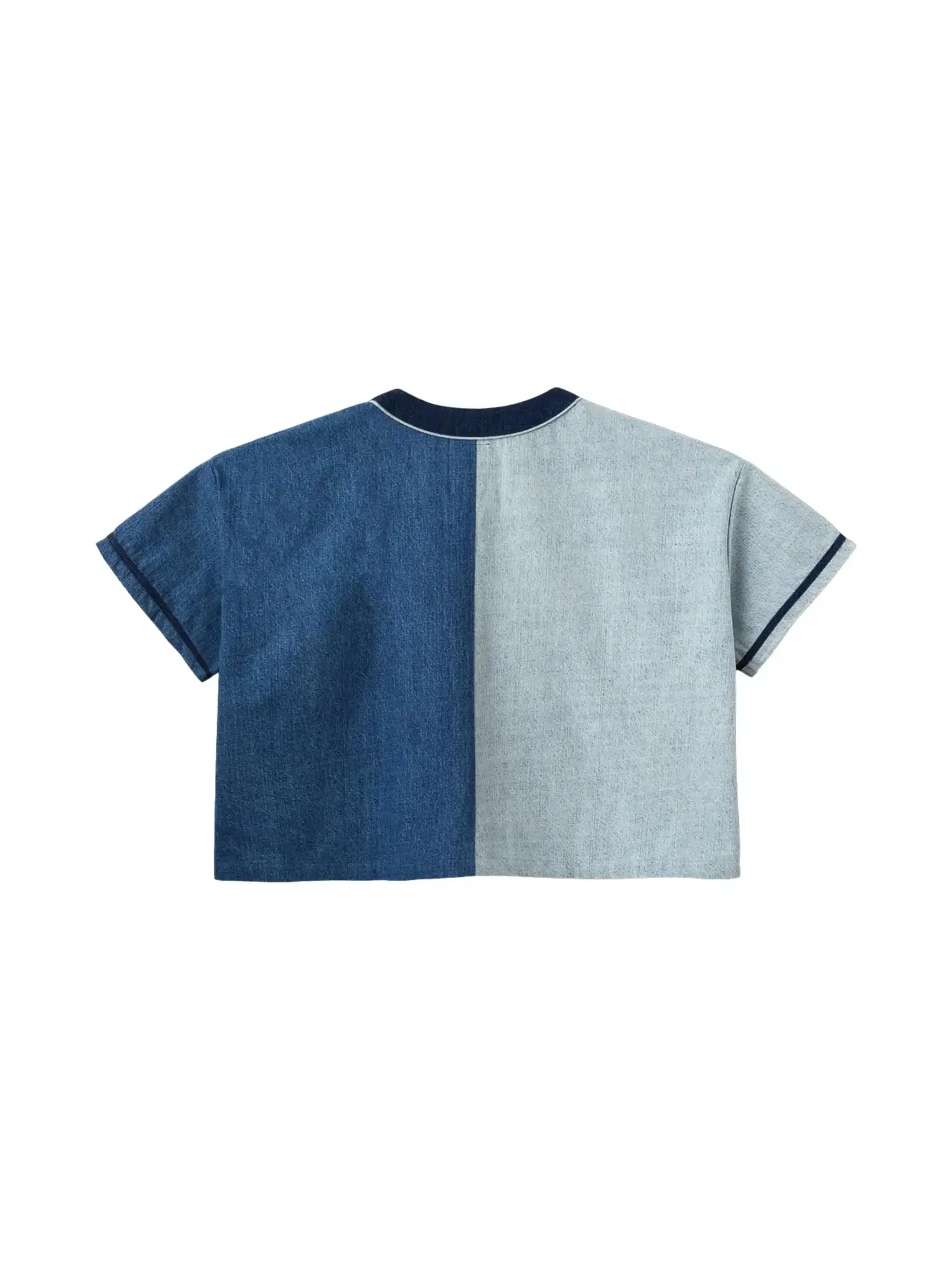 Футболка GV Gallery Two Tone Denim Jersey — изображение 2 из 2, синий