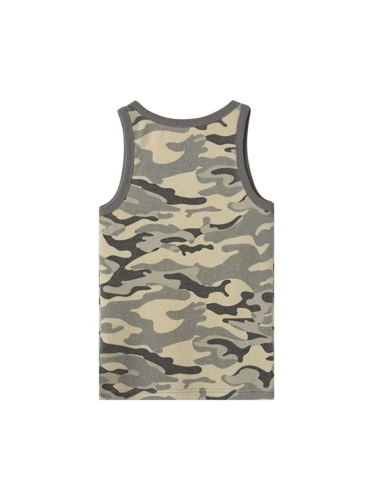 Топ GV Gallery Waffle Snow Tank — изображение 2 из 2, кремовый