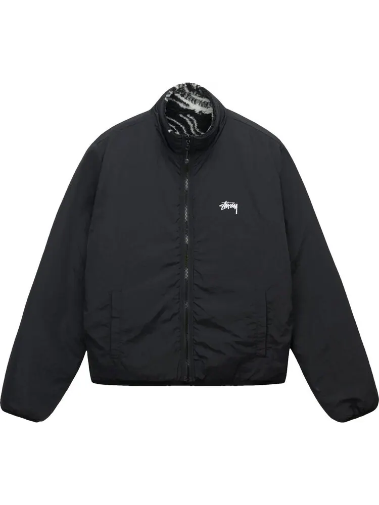 Куртка Stussy Dragon Sherpa — изображение 3 из 4, черный