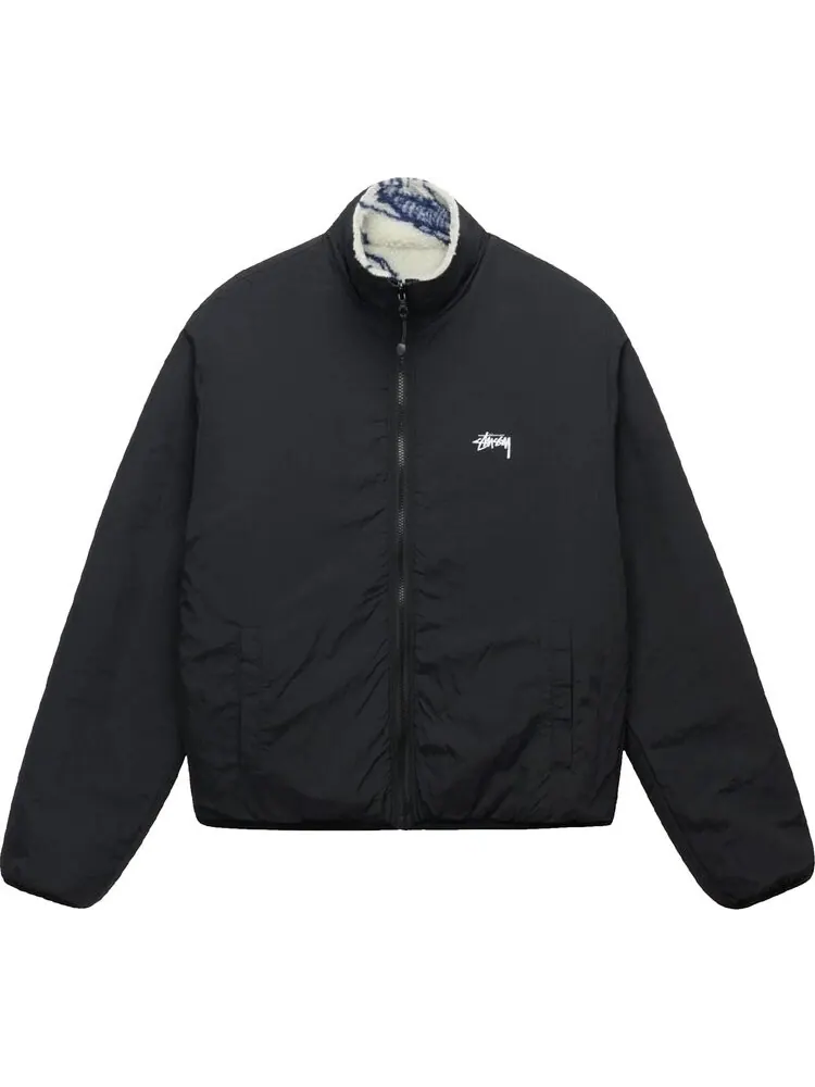 Куртка Stussy Dragon Sherpa Natural — изображение 3 из 4, белый