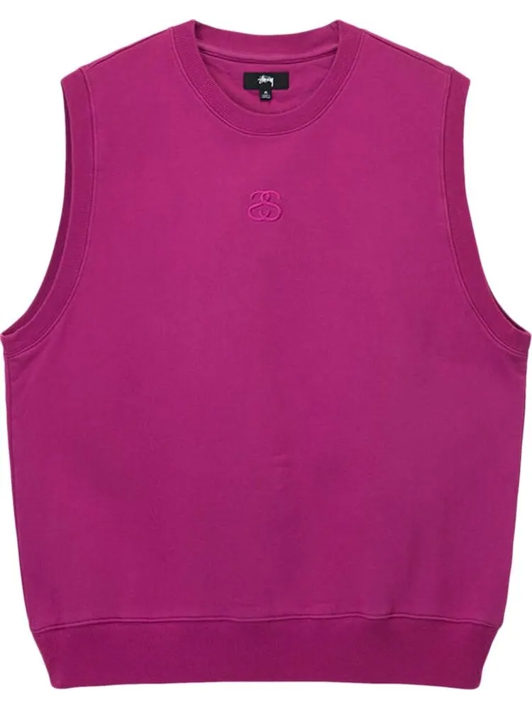 Жилет Stussy Ss-Link Fleece Vest 'Magenta' — изображение 1 из 2, розовый