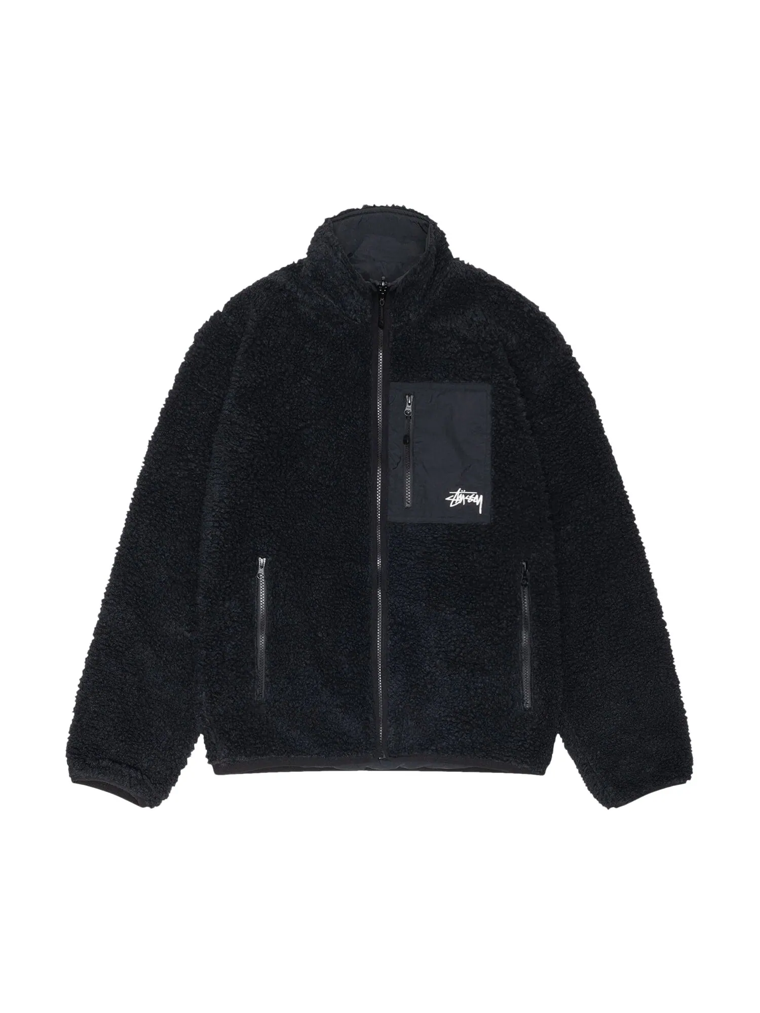 Двусторонняя куртка Stussy Sherpa