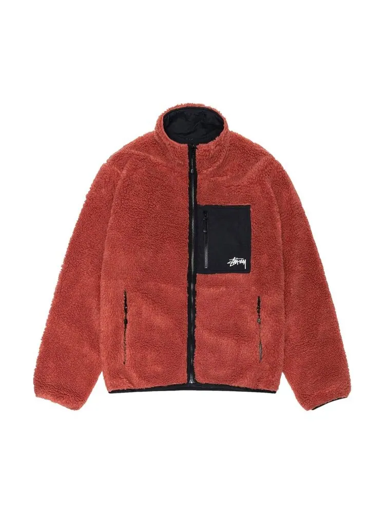Куртка Stussy Sherpa Reversible Jacket Tera