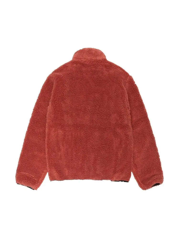 Куртка Stussy Sherpa Reversible Jacket Tera — изображение 2 из 2, красный