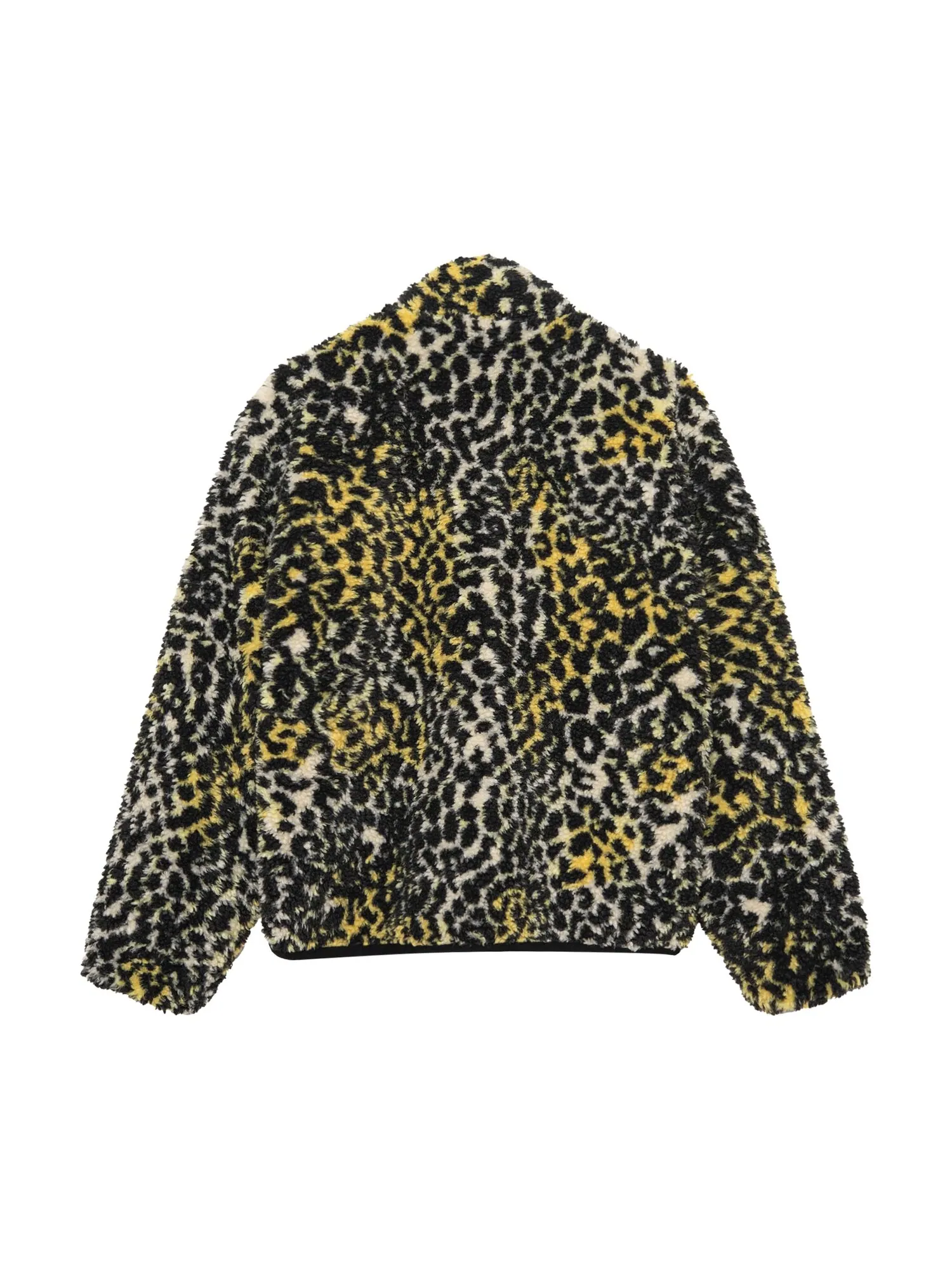 Двусторонняя куртка Stussy Sherpa Желтый леопард — изображение 2 из 2