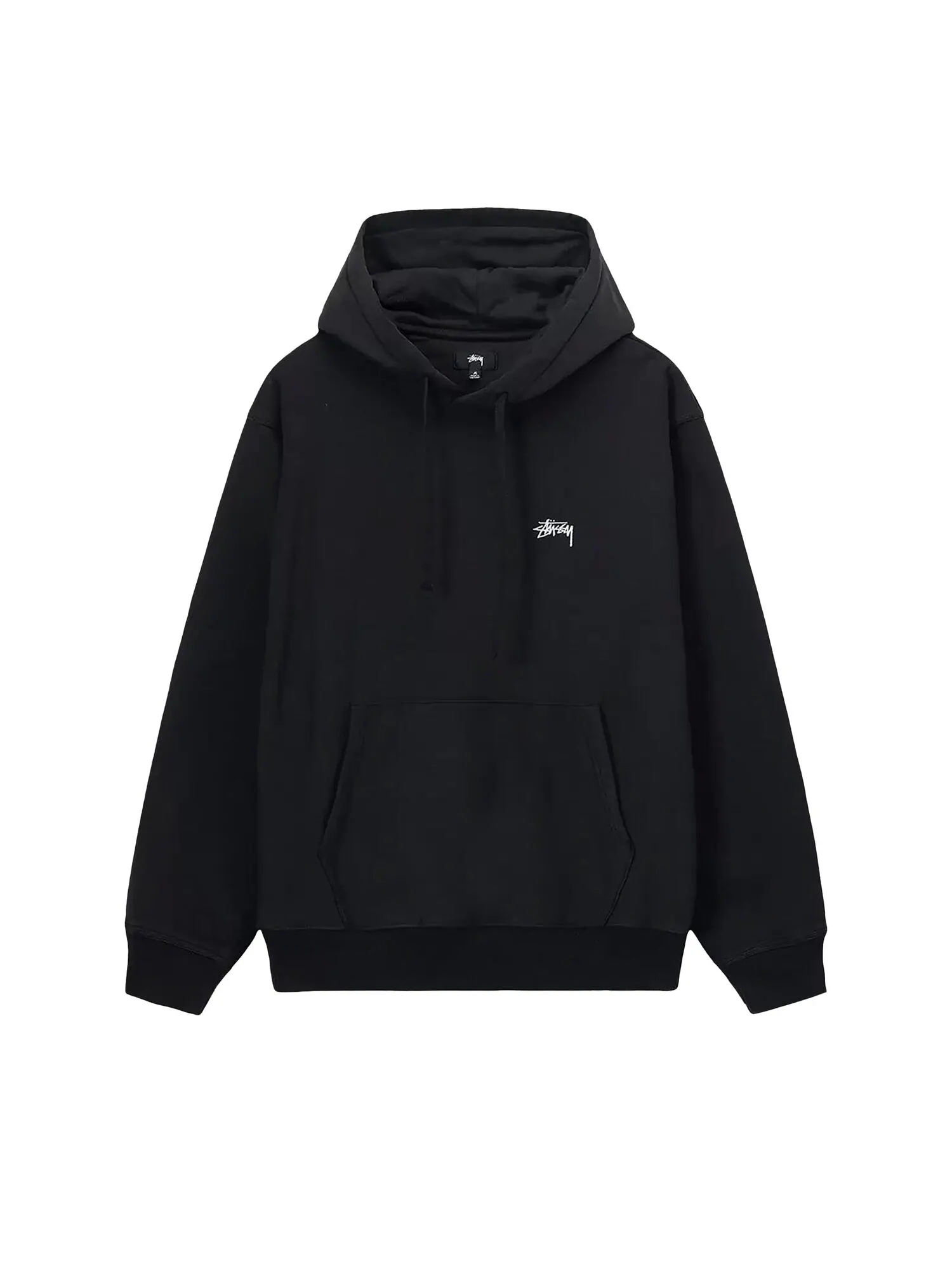 Худи с логотипом Stussy Stock — изображение 1 из 2, черный