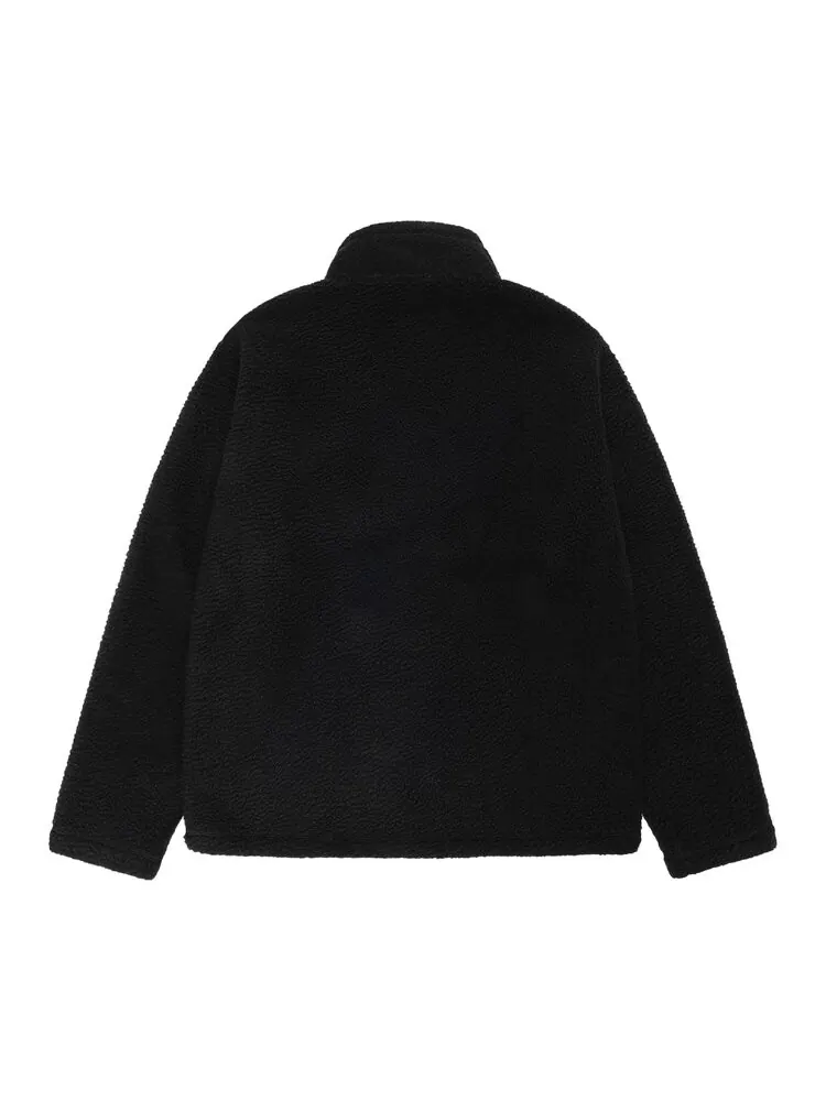 Флис Stussy Polar Fleece Half Zip Mock Neck — изображение 2 из 2, черный