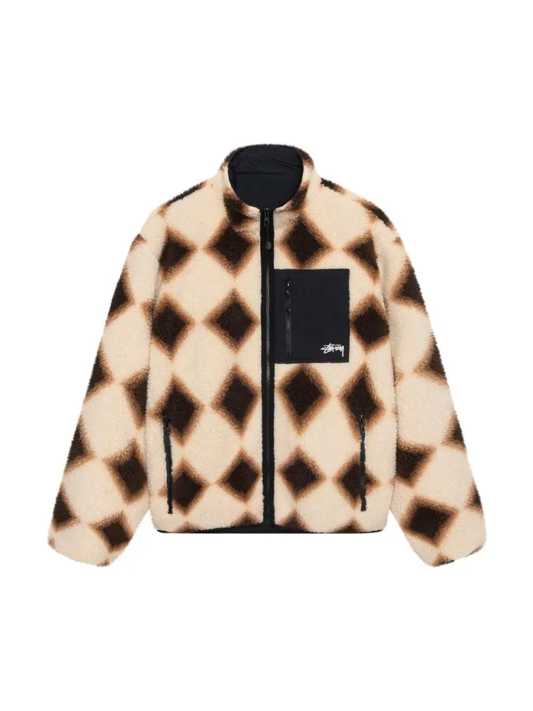 Куртка Stussy Sherpa Reversible 'Tan'