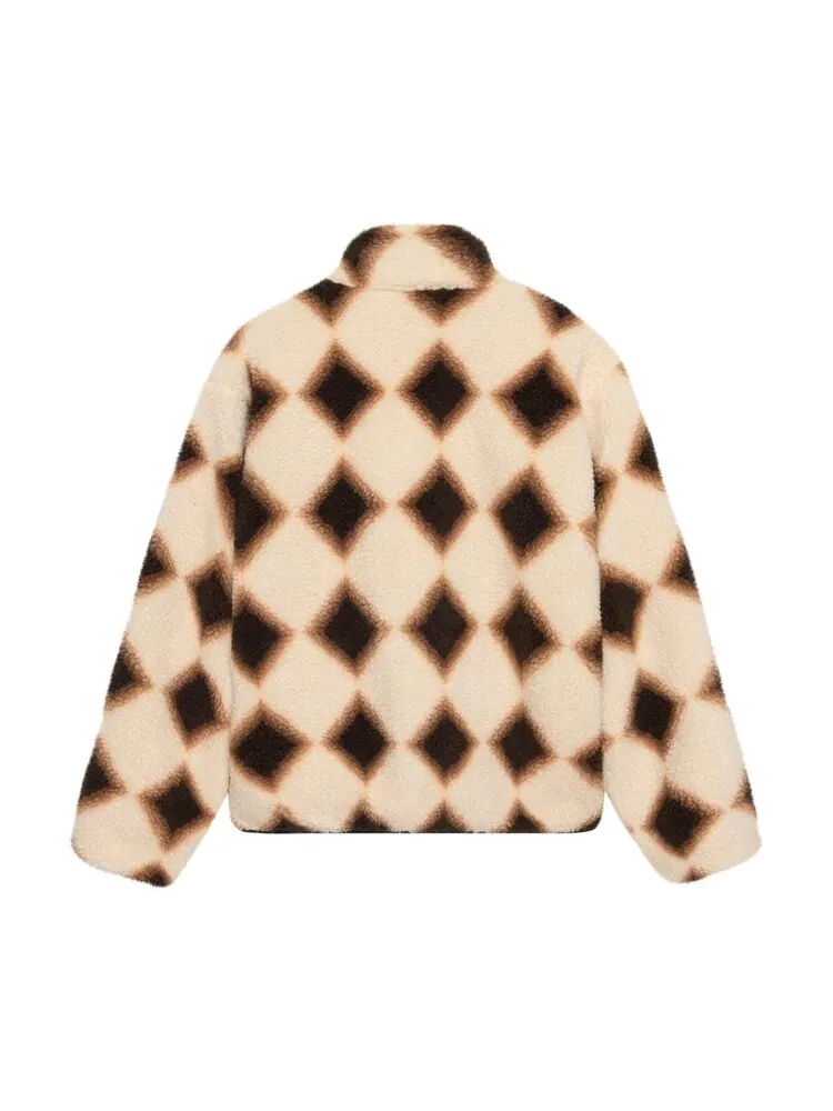 Куртка Stussy Sherpa Reversible 'Tan' — изображение 2 из 4, загар