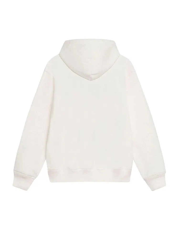 Худи Stussy Satin Patch Oversized Hoodie — изображение 2 из 2, белый