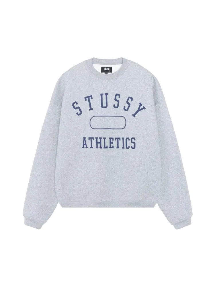 Свитер Stussy Athletics Crew — изображение 1 из 2, серый