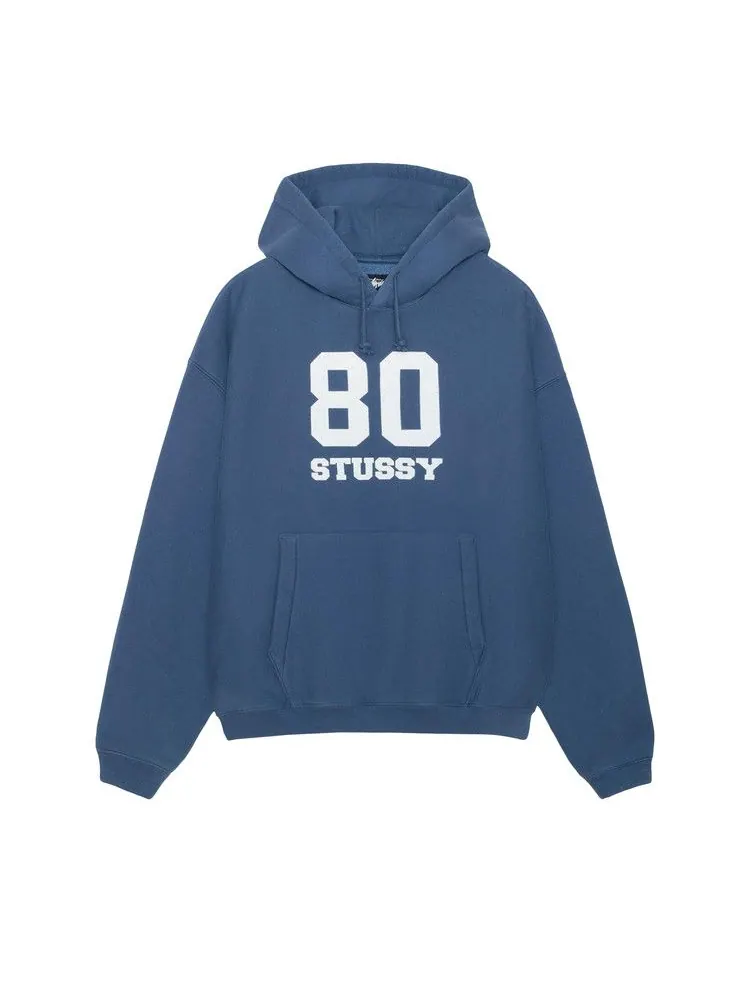 Худи Stussy 80 Relaxed Hoodie — изображение 1 из 2, синий