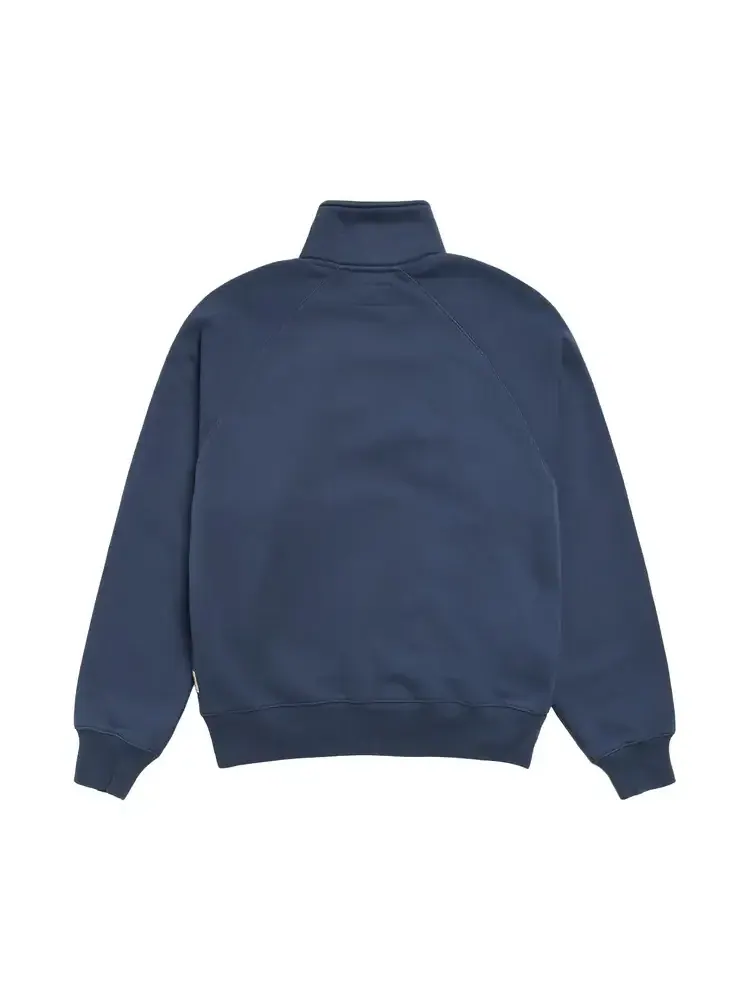 Stussy Relaxed Half Zip 'Navy' — изображение 2 из 2, синий