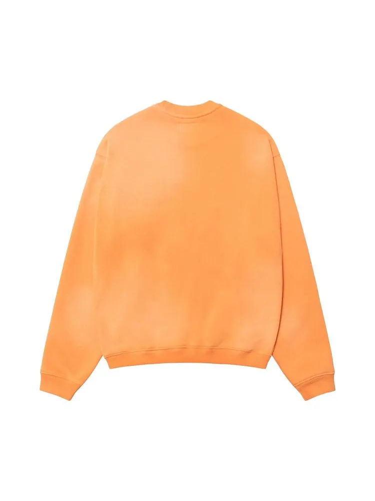 Свитер Stussy Stu Appliqué Crew — изображение 2 из 2, оранжевый