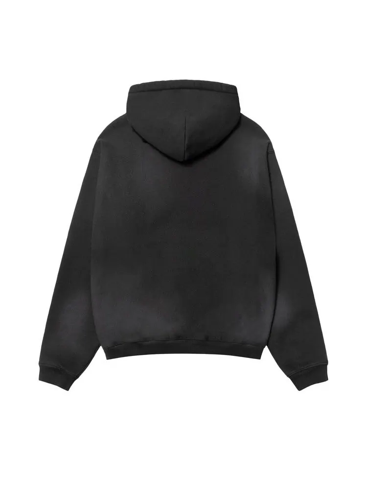 Худи Stussy Stu Appliqué Hoodie — изображение 2 из 2, черный