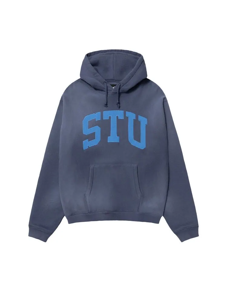 Худи Stussy Stu Appliqué Hoodie — изображение 1 из 2, синий