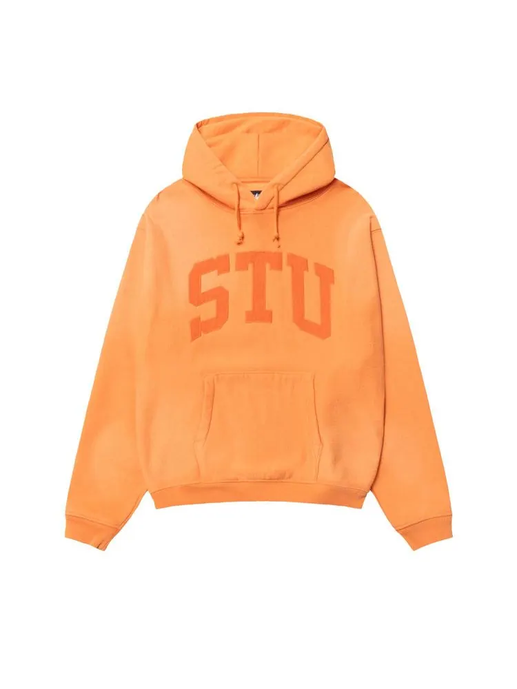 Худи Stussy Stu Appliqué Hoodie — изображение 1 из 2, оранжевый