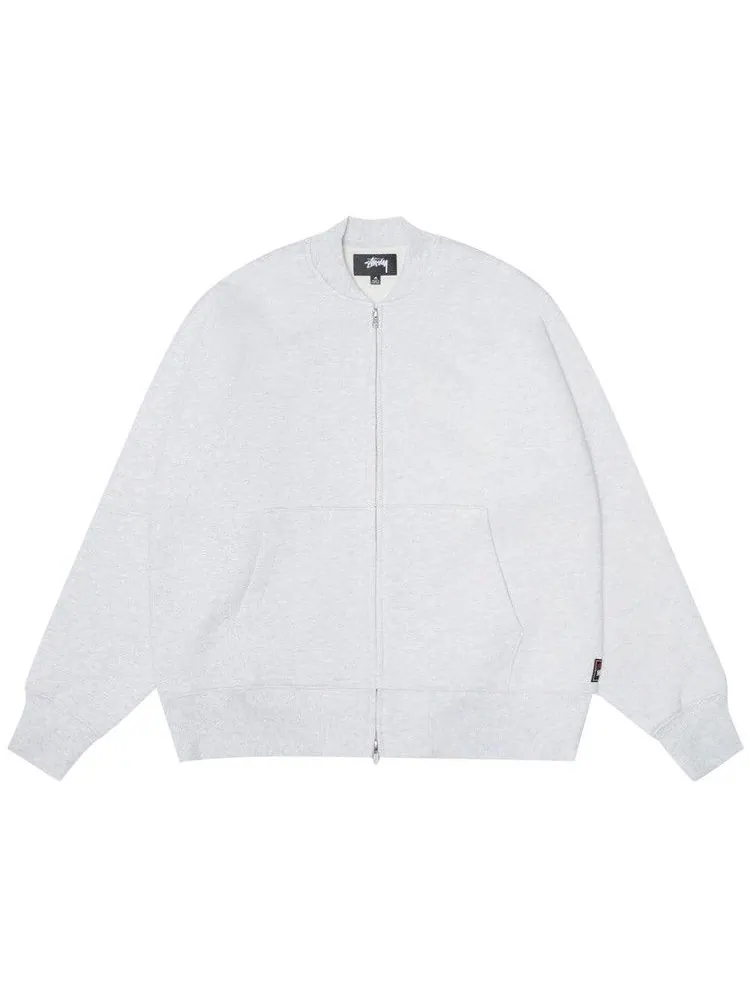 Толстовка Stussy Thermal Lined Fleece Zip — изображение 1 из 2, пепельный вереск