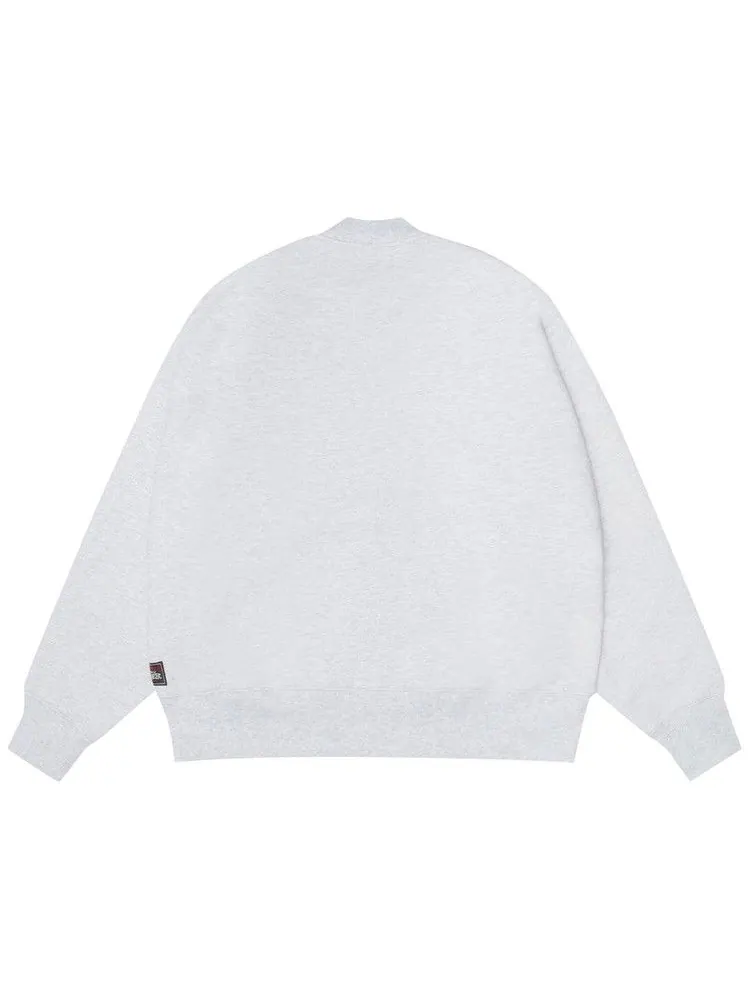 Толстовка Stussy Thermal Lined Fleece Zip — изображение 2 из 2, пепельный вереск