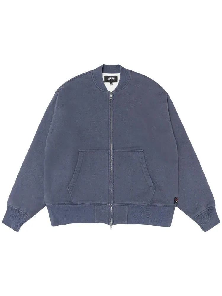 Толстовка Stussy Thermal Lined Fleece Zip — изображение 1 из 2, синий
