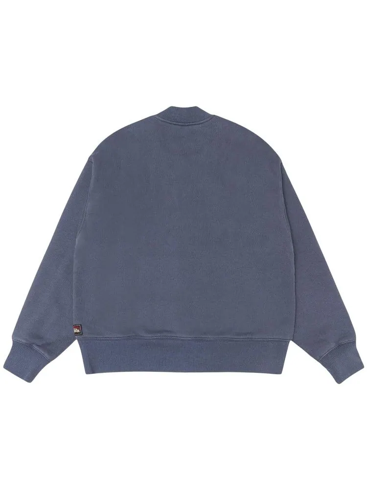 Толстовка Stussy Thermal Lined Fleece Zip — изображение 2 из 2, синий