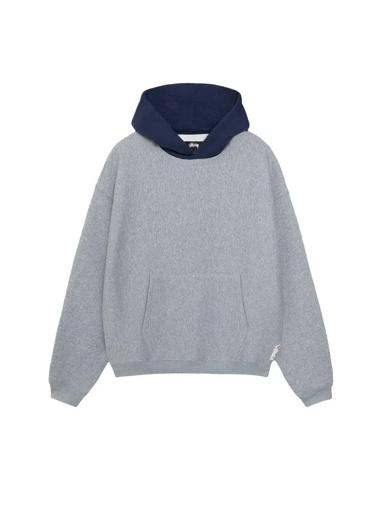 Худи Stussy Two Tone Hoodie — изображение 1 из 3, серый