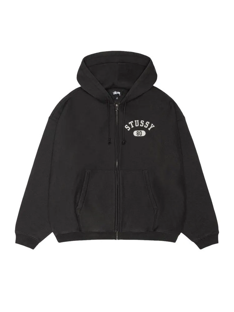 Худи Stussy Varsity Zip Hoodie — изображение 1 из 2, черный