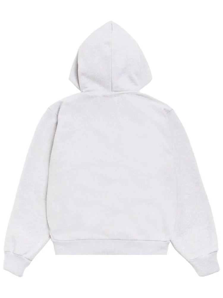 Худи Stussy Patch Zip Knit Hoodie — изображение 2 из 2, серый